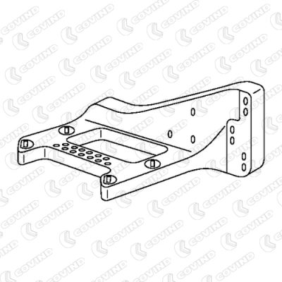 COVIND Mercedes-Benz Actros MP2 astinrauta, oikea