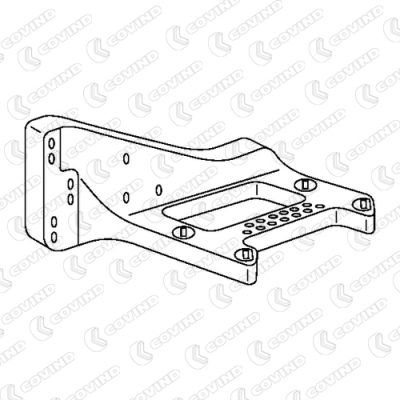 COVIND Mercedes-Benz Actros MP2 astinrauta, vasen