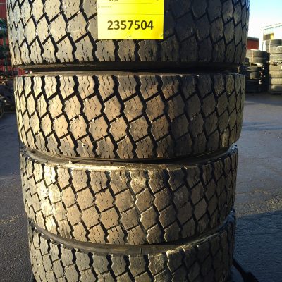 Käytetyt pinnoitetut renkaat vanteineen 235/75 R17,5 4kpl