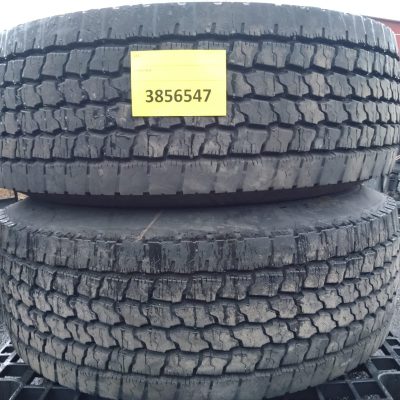 Käytetyt pinnoittamattomat renkaat vanteineen 385/65 R22,5. 2kpl