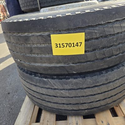 Käytetyt pinnoittamattomat renkaat vanteineen 315/70R 22,5 2kpl