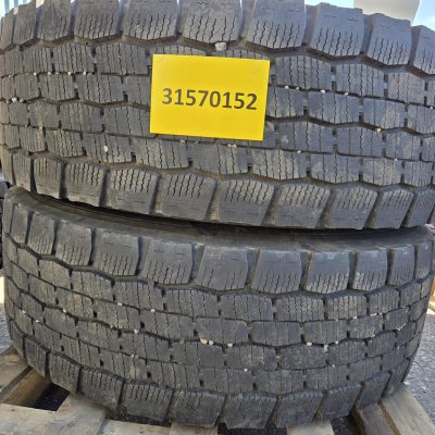 Käytetyt pinnoittamattomat renkaat vanteineen 315/70R 22,5 2kpl