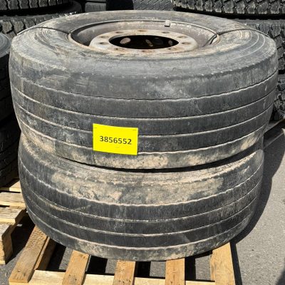 Käytetyt pinnoittamattomat renkaat 385/65 22,5 2kpl