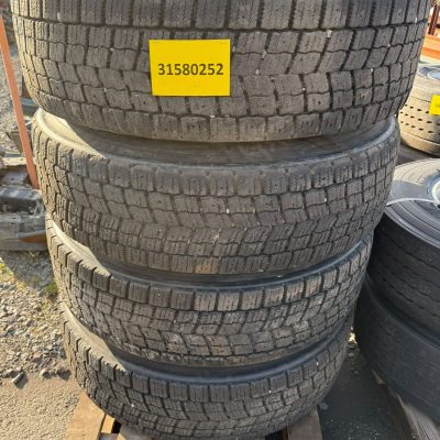 käytetyt pinnoitetut renkaat vanteineen 315/80 22,5 4kpl